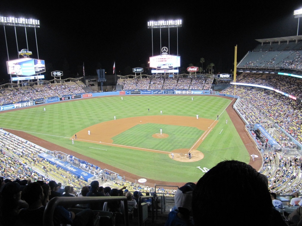 アメリカ研修-ドジャースタジアム-2