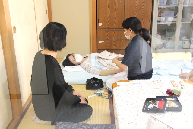 看護学科 在宅臨床看護写真3