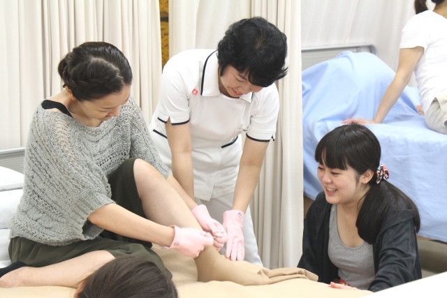 弾性包帯学生さんも実践160623