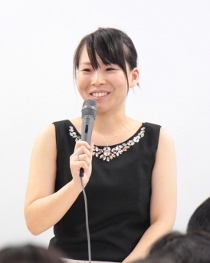 看護学科体験入学 卒業生講演1