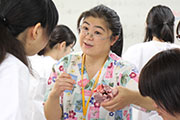 看護学科全日制体験入学（2014.8.24）-模擬授業1