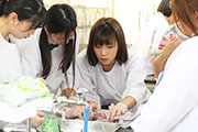 看護学科全日制体験入学（2014.8.24）-模擬授業2