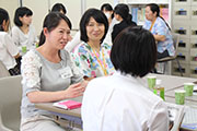 看護学科全日制体験入学（2014.8.24）-懇談会